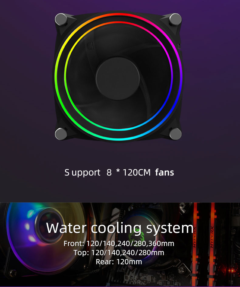 Gamemax RockStar 2 Black Gaming Computer Case